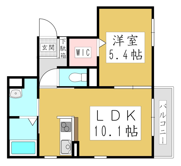 【間取り】 | ラフィーネ奥池