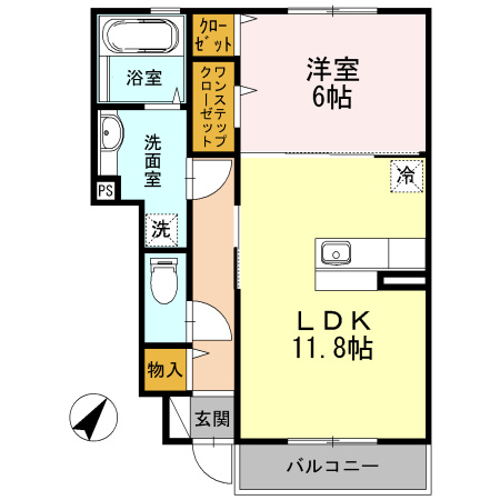 Makimeの間取り