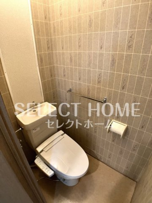 【トイレ】 | ルミエールＡ（矢作町） | 落ち着いたトイレです
