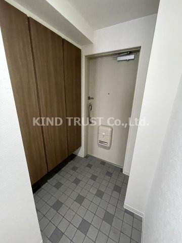 エルヴェ東天満の玄関|落ち着いた玄関です