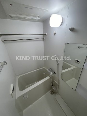 エルヴェ東天満の浴室|落ち着いた空間のお風呂です