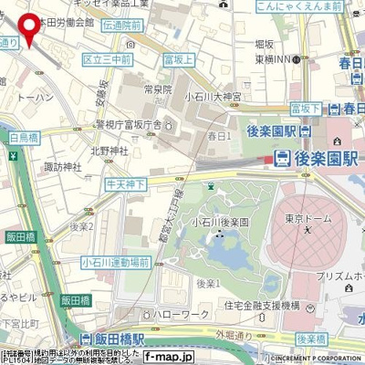 【地図】 | 菱和パレス小石川後楽園