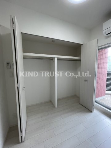 ビガーポリス412天満二丁目Ⅱの収納|十分な収納スペースがあります