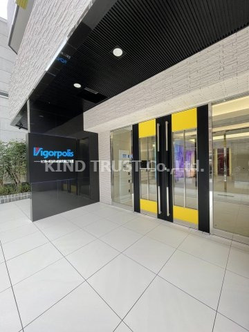 ビガーポリス412天満二丁目Ⅱのエントランス|ゆとりのあるエントランスです