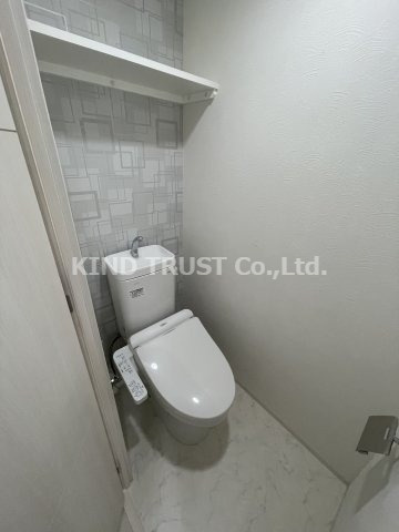 ビガーポリス412天満二丁目Ⅱのトイレ|コンパクトで使いやすいトイレです