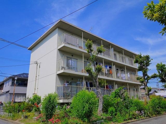 佐保川ハイツCの外観|きれいな外観です