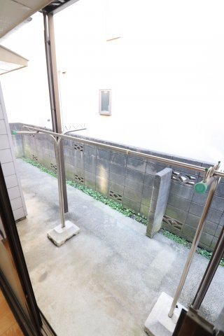 コーポ原のバルコニー