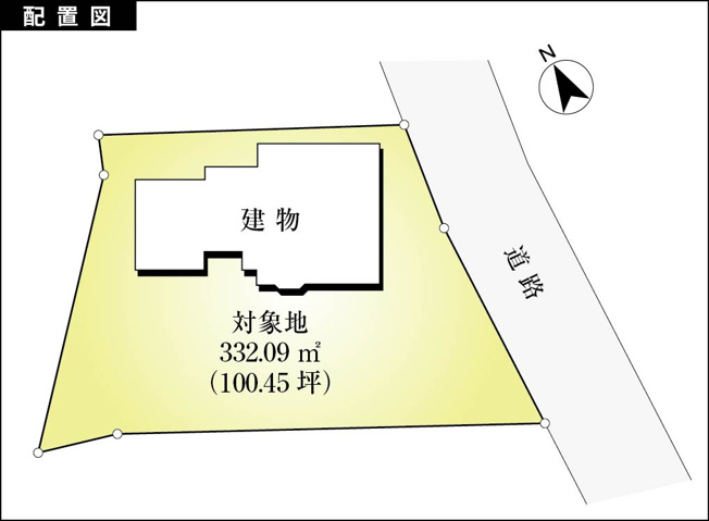 【土地図】 | 湯河原町宮上　古家付き売地
