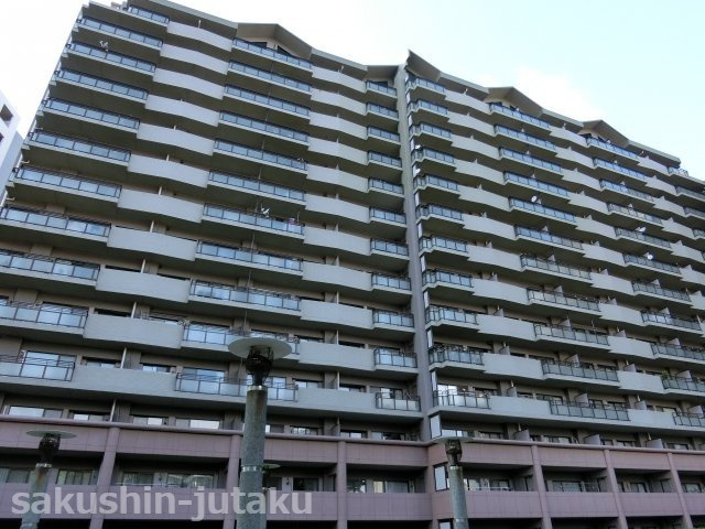 プローラ津田沼の外観|プローラ津田沼　ＪＲ総武線「津田沼駅」徒歩７分　床暖房　南東向きバルコニー　風通しの良い両面バルコニ―