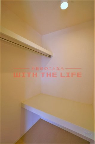 セジュールコロン【キャッシュバック対象】の収納|大きなものも収納できそうです