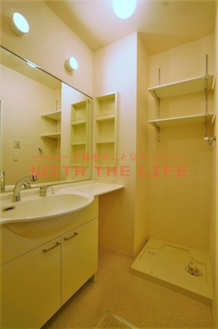 セジュールコロン【キャッシュバック対象】の洗面所|スペースが確保できる洗面所です