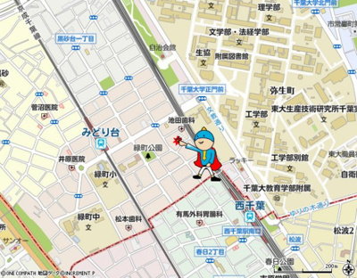【地図】 | ＨＹＤＥＨＯＵＳＥ | 案　内　図