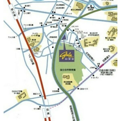 【地図】 | ガラ・シティ白金台(恵比寿)