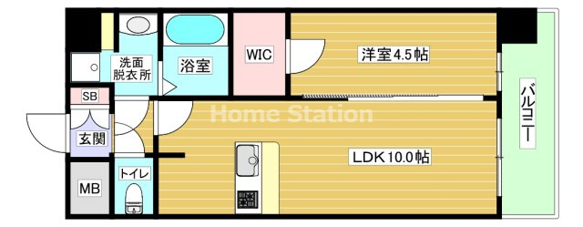 【間取り】 | プレサンス野田阪神駅前ザ・ファースト