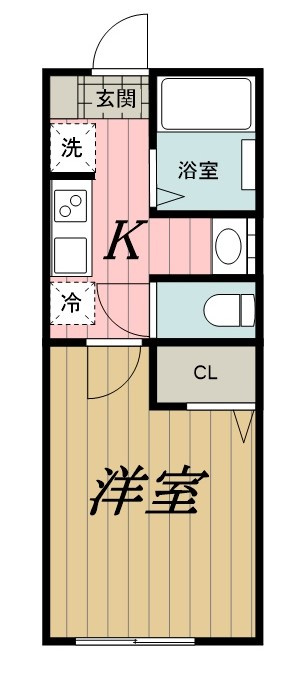 ラパ　メイプルの間取り