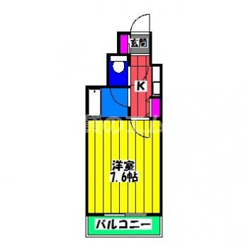 【間取り】 | ＫＴ大橋 | ＫＴ大橋の間取り