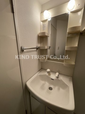 アイディル中之島イーストの洗面所|使いやすい洗面所です