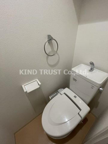 アイディル中之島イーストのトイレ|シンプルで使いやすいトイレです