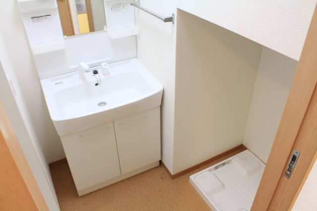 パワーステージ中村の洗面所|写真は別の部屋です。