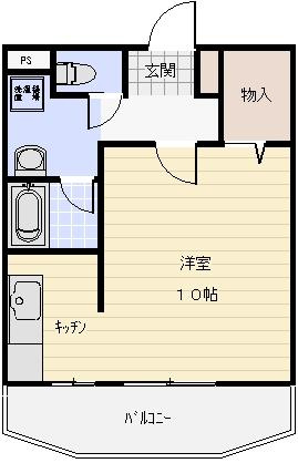メゾン　トルヴェールの間取り