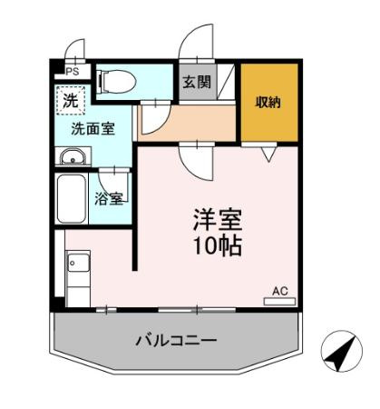 メゾン　トルヴェールの間取り
