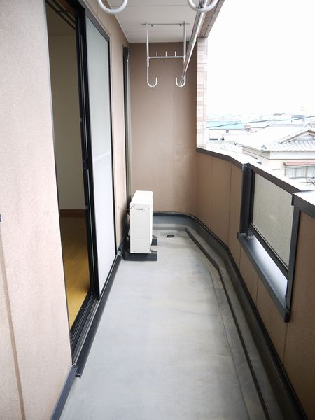 メゾン　トルヴェールのバルコニー