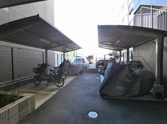 【その他共用部分】 | バイク置場です。
