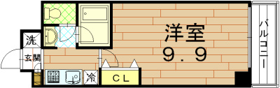 STRUCTURE鴨川紫明（ストラクチャー鴨川紫明）の間取り