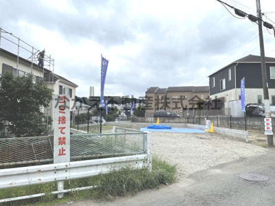 【外観】 | 仲介手数料無料　多摩市百草1143－1土地2区画　No1（建築条件なし）