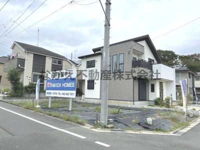 【前面道路含む現地写真】 | 仲介手数料無料　日野市旭が丘1丁目新築戸建て（4号地）