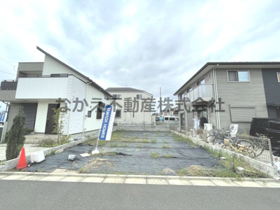 【前面道路含む現地写真】 | 仲介手数料無料　日野市旭が丘1丁目新築戸建て（4号地）