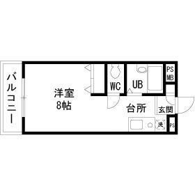 グランドール百瀬の間取り