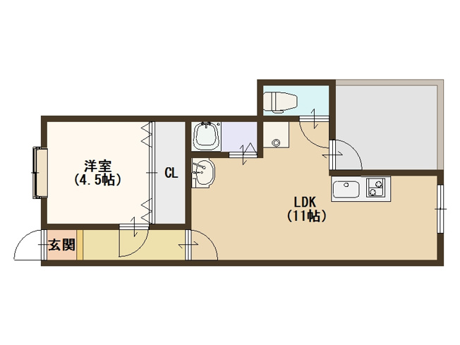 【間取り】 | ユアーズマンション