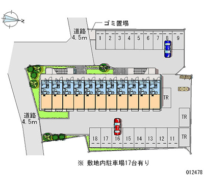 【駐車場】 | カメリア壱番館