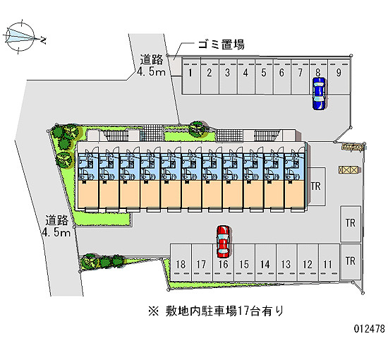 【駐車場】 | カメリア壱番館