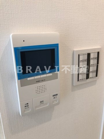 C.COLOR南新町（シーカラーミナミシンマチ）　BRAVI不動産のセキュリティ|【C.COLOR南新町】モニター付きインターホン