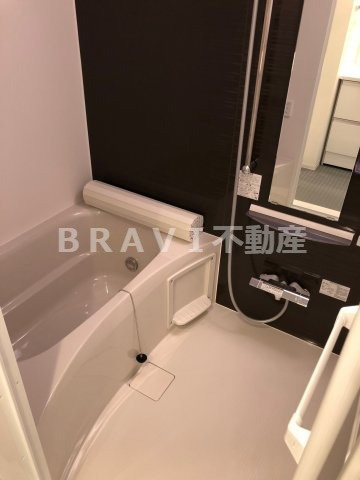 C.COLOR南新町（シーカラーミナミシンマチ）　BRAVI不動産の浴室|【C.COLOR南新町】日々の疲れを癒すお風呂付です