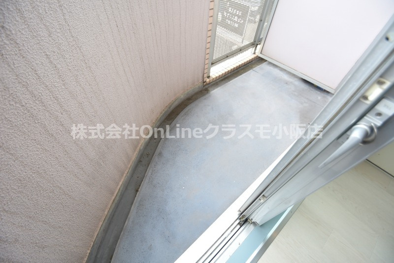 東大阪レヂデンスのバルコニー