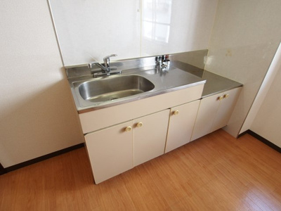 【キッチン】 | 沼善ハイツ | ガスコンロ設置可