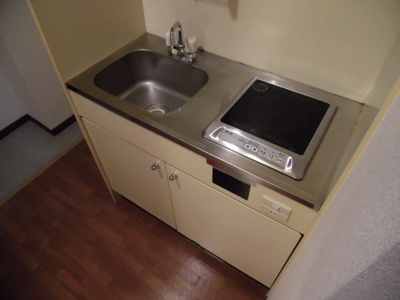 【キッチン】 | バッカスＹ＆Ｔ | 安心安全のIHコンロ付きキッチンです