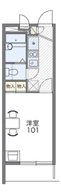 【間取り】 | サニーハイツ　アオキ