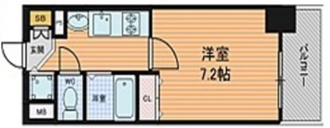 【間取り】 | プレサンス本町プライム