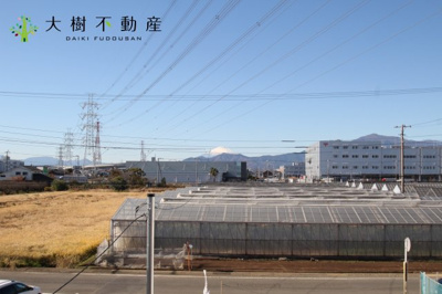 【展望】 | 海老名市中野3丁目　新築戸建て　全３棟　【仲介手数料無料】 | 天気が良いと富士山が一望できます♪