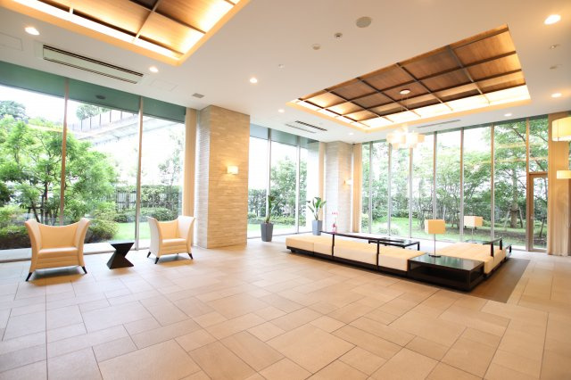 シャリエ小台リバーフォートのロビー