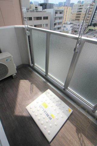 インザグレイス梅田北のバルコニー