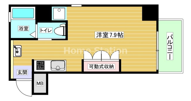 【間取り】 | レオンコンフォート弁天町