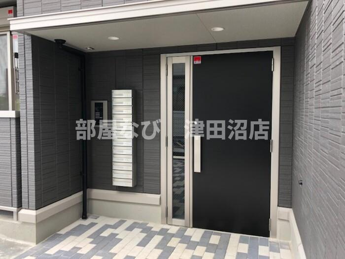 Casa Vertのエントランス|落ち着いたエントランスです