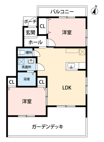 cantabile【キャンペーン対象物件】の間取り