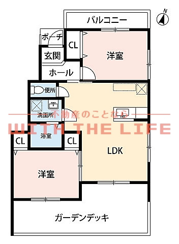 cantabile【キャンペーン対象物件】の間取り