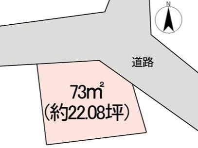 【土地図】 | 売地　高知市福井町　@25.02